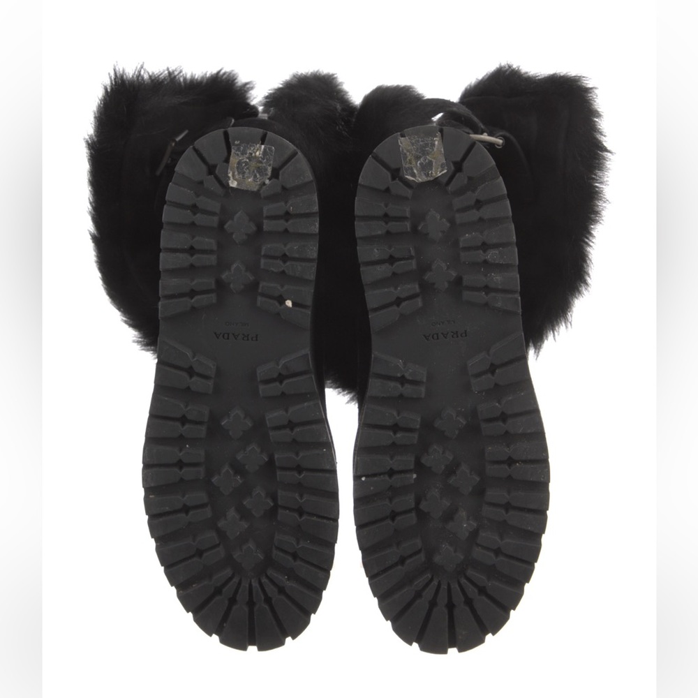 Prada black fur boots - Picture 5 of 5